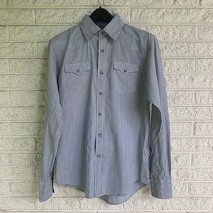 Jeffrey Max Pearl Snap Button Western Shirt